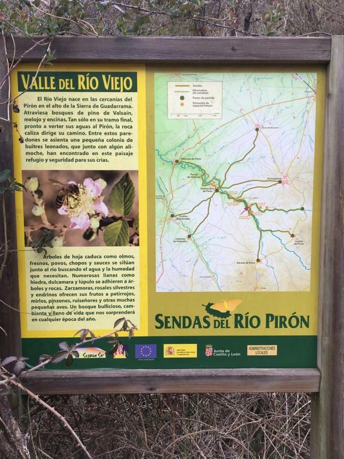 Villovela de Pirón El Carro Del Abuelo 빌라 외부 사진